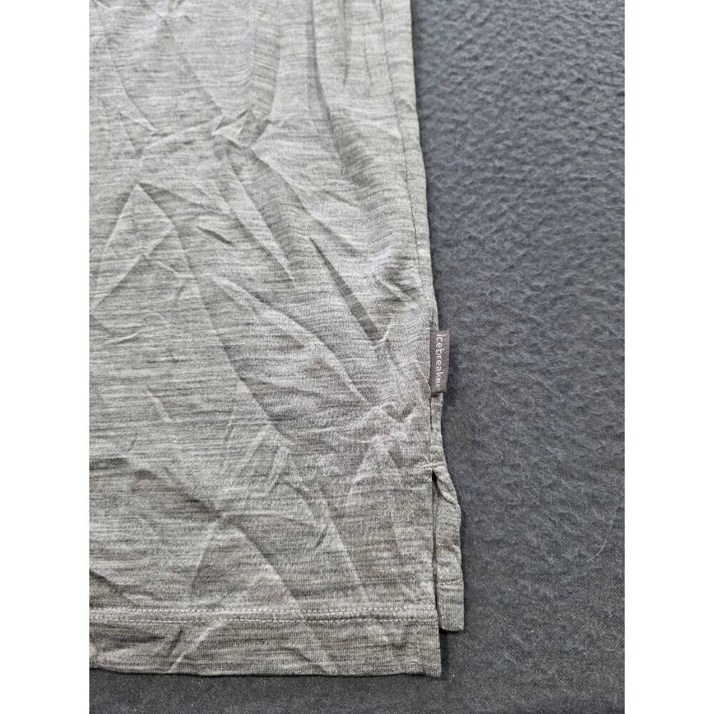 Icebreaker Cool Lite merino wool t-Shirt Gray Men’s Size X-Small A011296 - Picture 8 of 8